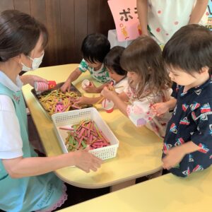 ポテト詰め放題にチャレンジ！