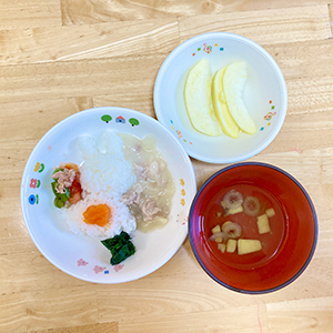 給食はホワイトデーのイベント食