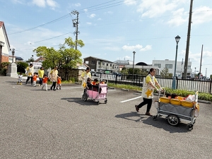 避難訓練の様子