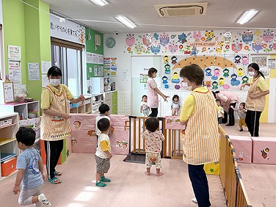 毎朝の朝の会の様子