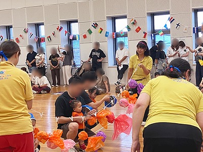 Let's go Huntの競技の様子