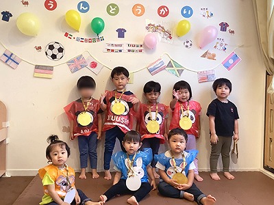 ほほえみキッズ園駒込の運動会