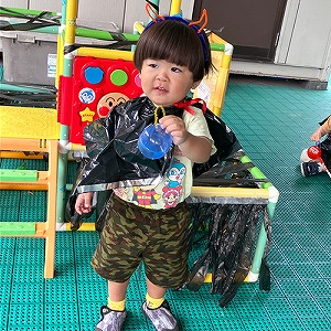 おばけをみつけた子ども