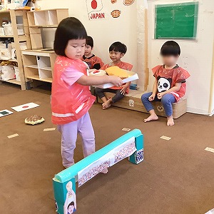 2歳児競技