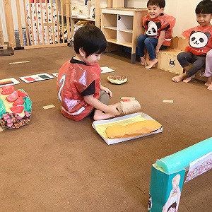 2歳児競技