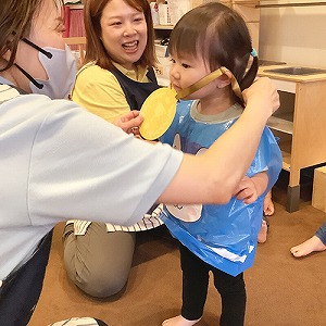 メダル授与