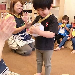 メダル授与